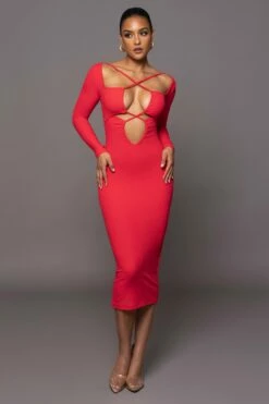 Persimmon Mesmerize Midi Dress 13 Persimmon Mesmerize Midi Dress -Jluxlabel Shop PRODUCT MAR302023 1661