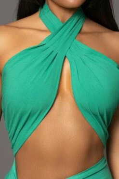 Green Sahara Dress 32 Green Sahara Dress -Jluxlabel Shop PRODUCT MAR82023 30