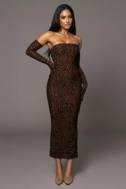 Pecan Leopard Midnight Hour Maxi Dress 16 Pecan Leopard Midnight Hour Maxi Dress -Jluxlabel Shop PRODUCT MAR82023 ASAP 64