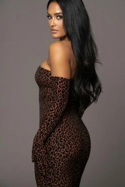 Pecan Leopard Midnight Hour Maxi Dress 21 Pecan Leopard Midnight Hour Maxi Dress -Jluxlabel Shop PRODUCT MAR82023 ASAP 70