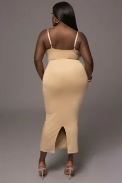 Beige Midnight Memories Midi Dress 28 Beige Midnight Memories Midi Dress -Jluxlabel Shop PRODUCT MAY112023 73