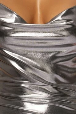 Silver Heart Of Gold Maxi Dress 30 Silver Heart Of Gold Maxi Dress -Jluxlabel Shop PRODUCT MAY172023 10