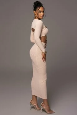 Beige All About You Skirt Set 23 Beige All About You Skirt Set -Jluxlabel Shop PRODUCT MAY172023 63