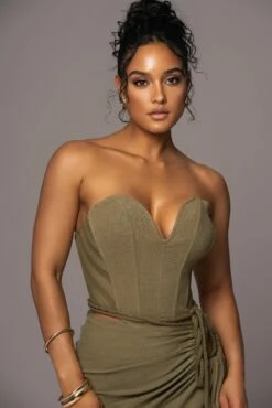 Olive Destination Linen Skirt Set 27 Olive Destination Linen Skirt Set -Jluxlabel Shop PRODUCT MAY172023 JUNEDROP1 48