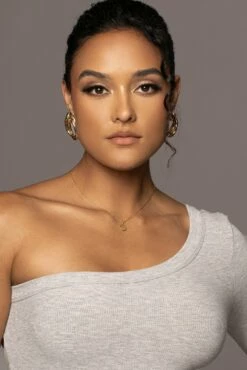 Grey Vixen One Shoulder Dress -Jluxlabel Shop PRODUCT MAY22022 189