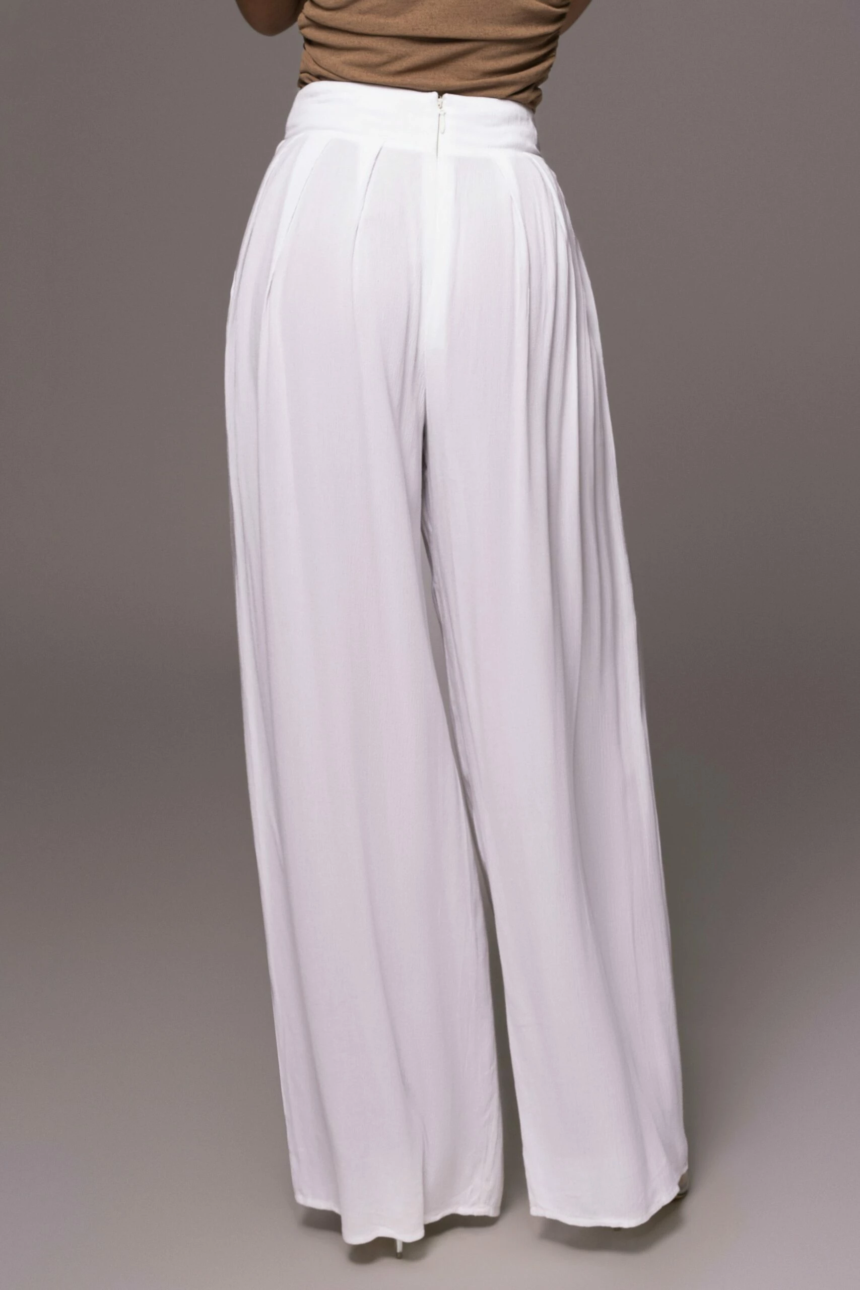 White After Sunset Pleated Pants 13 White After Sunset Pleated Pants - Image 11