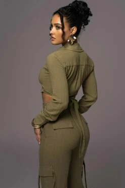 Olive Drift Away Linen Wrap Top 20 Olive Drift Away Linen Wrap Top -Jluxlabel Shop PRODUCT MAY232023 JUNEDROP1 193