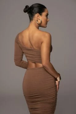 Pecan Light Up The Night Dress -Jluxlabel Shop PRODUCT NOV172022 21