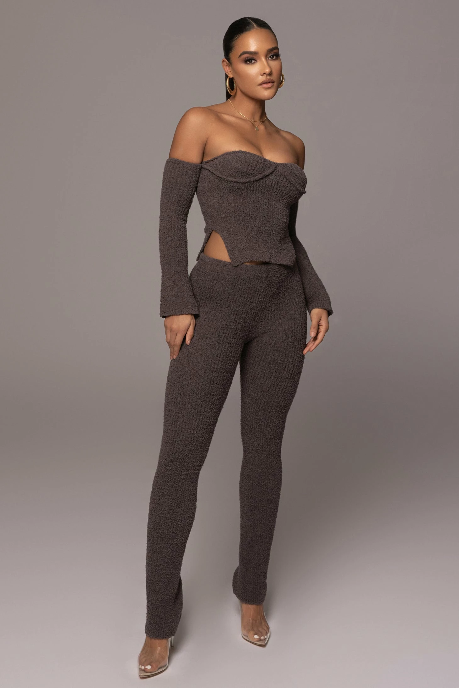 Midnight Grey Off The Record Plush Set 6 Midnight Grey Off The Record Plush Set - Image 4