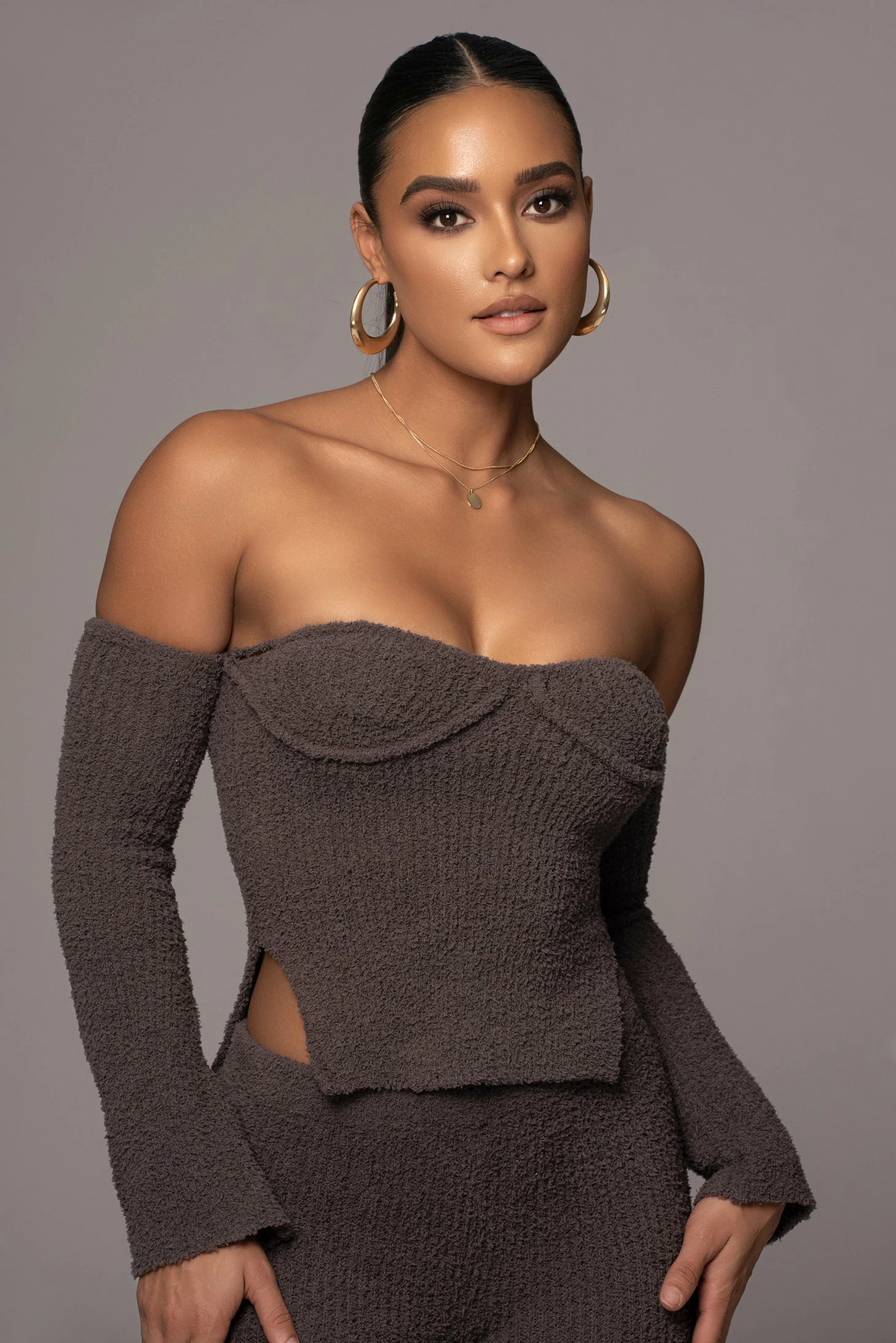 Midnight Grey Off The Record Plush Set 4 Midnight Grey Off The Record Plush Set - Image 2