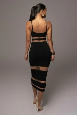 Noir Alysiha Midi Dress -Jluxlabel Shop PRODUCT NOV212022 DECDROP1 51