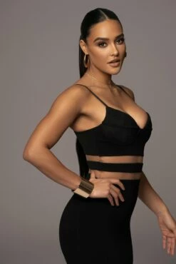 Noir Alysiha Midi Dress -Jluxlabel Shop PRODUCT NOV212022 DECDROP1 52