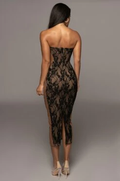 Noir/Tan Easy To Love Dress 20 Noir/Tan Easy To Love Dress -Jluxlabel Shop PRODUCT OCT102022 HOLIDAY 28