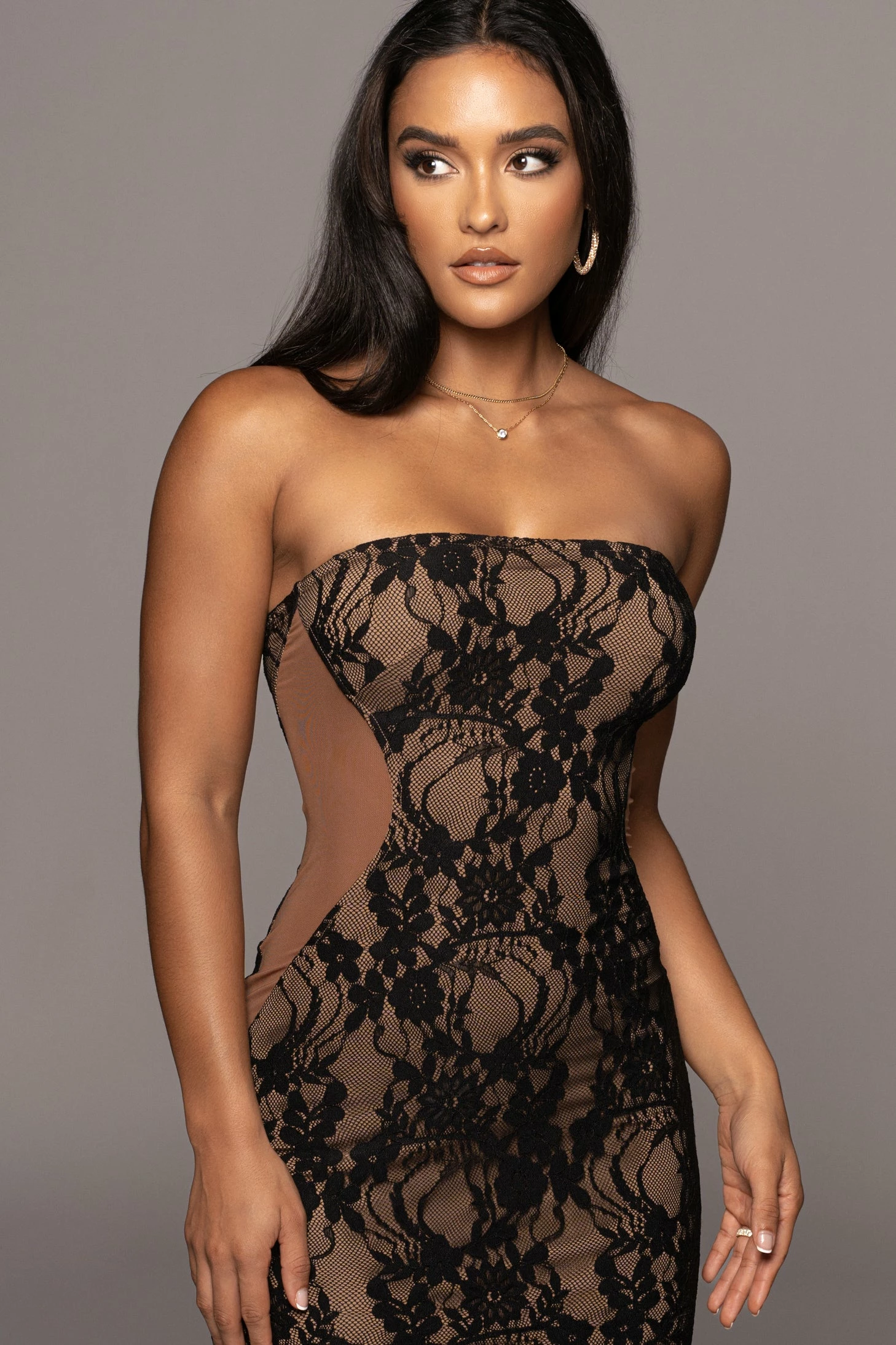 Noir/Tan Easy To Love Dress 7 Noir/Tan Easy To Love Dress - Image 5