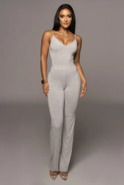 Jluxbasix Grey Not So Yoga Pants