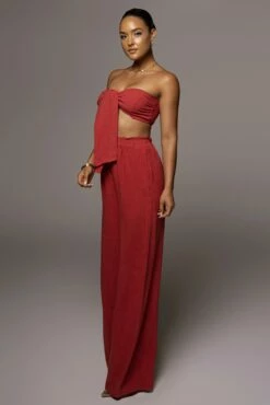 Red More Love Linen Set -Jluxlabel Shop PRODUCT OCT262021 111