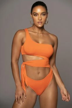 Tangerine Pull Me Closer Bodysuit