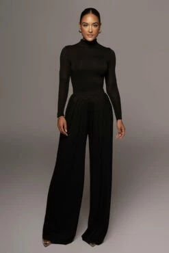 Jluxbasix Black Devyn Wide Leg Pants 21 Jluxbasix Black Devyn Wide Leg Pants -Jluxlabel Shop PRODUCT SEPT142021 55 856b5f81 3e65 4f6d 84d3 66b354cb131d