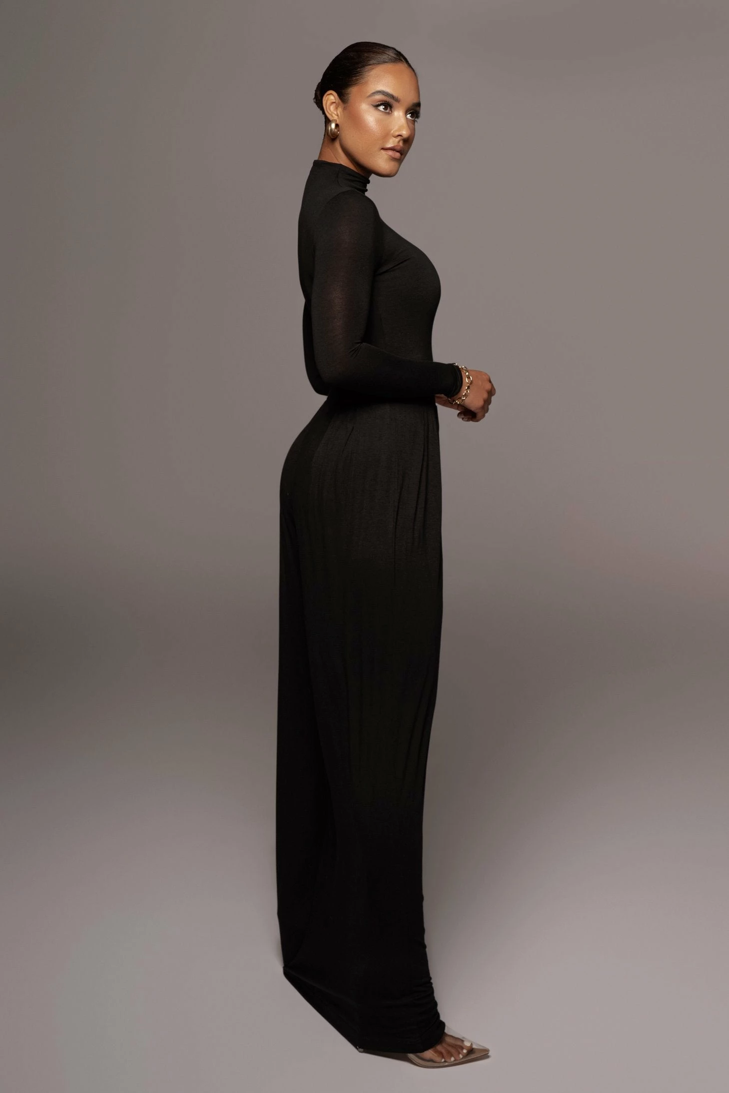 Jluxbasix Black Devyn Wide Leg Pants 11 Jluxbasix Black Devyn Wide Leg Pants - Image 9