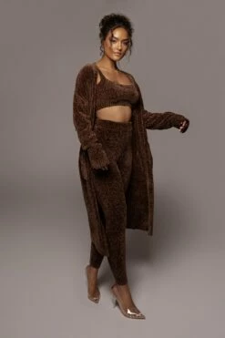 Chocolate Gemma Crop Chenille Top 37 Chocolate Gemma Crop Chenille Top -Jluxlabel Shop PRODUCT SEPT272021 244