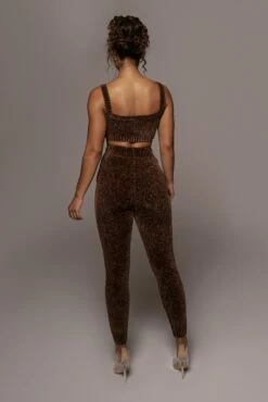 Chocolate Gemma Crop Chenille Top 40 Chocolate Gemma Crop Chenille Top -Jluxlabel Shop PRODUCT SEPT272021 255