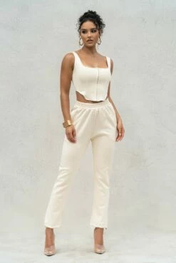 Buttercream More Than Friends Corset -Jluxlabel Shop PRODUCT SEPT92022 KNITS 27