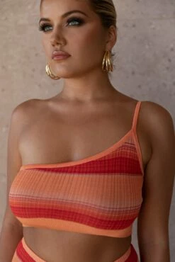 Red Good Times Crop Top