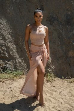 Tan Taste Of Summer Skirt Set 22 Tan Taste Of Summer Skirt Set -Jluxlabel Shop SUMMER5 PART1 122