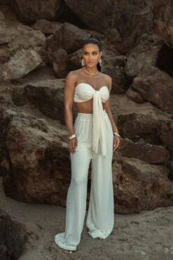 Off White Arya Two Piece Set 28 Off White Arya Two Piece Set -Jluxlabel Shop SUMMER5 PART1 13