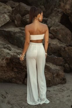 Off White Arya Two Piece Set 39 Off White Arya Two Piece Set -Jluxlabel Shop SUMMER5 PART1 16