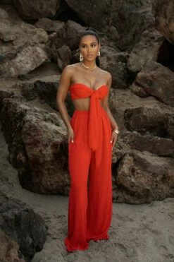 Scarlet Arya Two Piece Set 23 Scarlet Arya Two Piece Set -Jluxlabel Shop SUMMER5 PART1 28