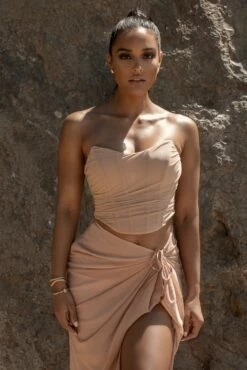 Tan Taste Of Summer Skirt Set 23 Tan Taste Of Summer Skirt Set -Jluxlabel Shop SUMMER5 PART1 4