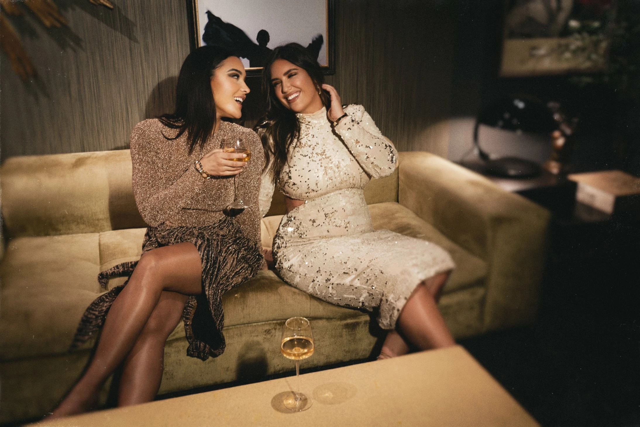 Gold/Black Untamed Slit Dress 21 Gold/Black Untamed Slit Dress - Image 19