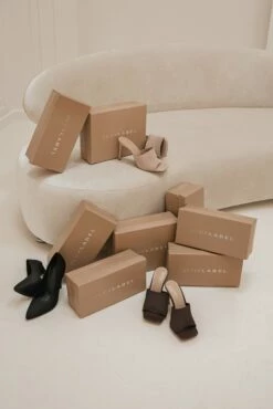 Black Glenna Pointed Toe Pumps -Jluxlabel Shop WINTER2022 PART2 87