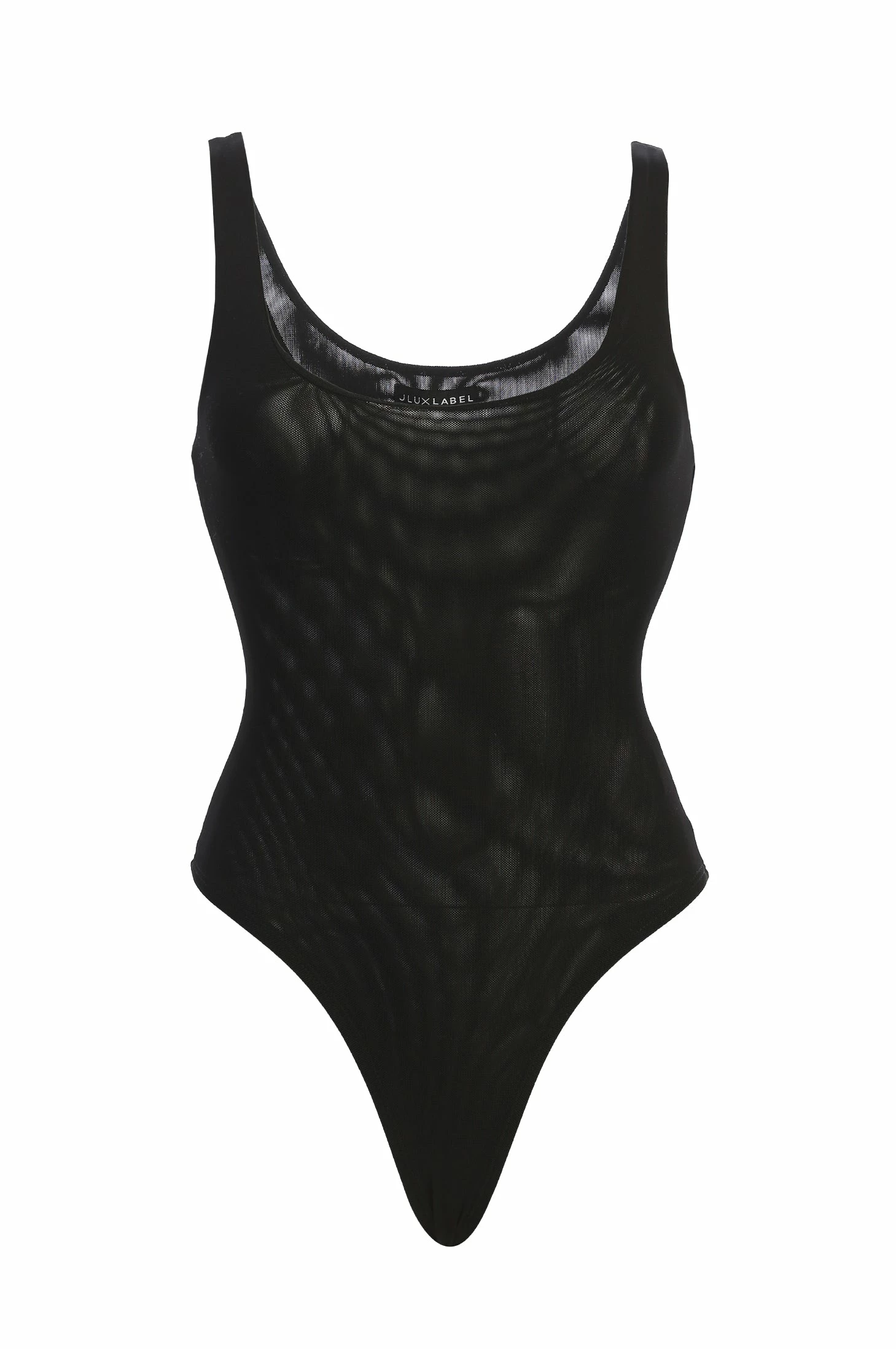 Noir Mesh Essentials Tank Bodysuit Undergarment 7 Noir Mesh Essentials Tank Bodysuit Undergarment - Image 5